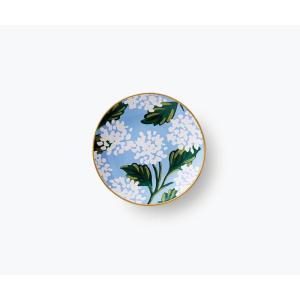 RIFLE PAPER CO. Garden Party Bouquet Ring Dish, Protect Your Trinkets and Jewelry, Minimize Loss, Organize Desk, Small Item Security, Keep Valuables Safe and Visible, Cute and Fashionable(Hydrangea)