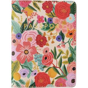 RIFLE PAPER CO. Garden Party Passport Holder, Travel Essentials for Women, Card and Passport Anti Theft Wallet, Sized to Fit All Standard Passports, 5.5″ L x 4.25″ W (Closed)(Garden Party)