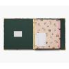 RIFLE PAPER CO. Dahlia Classic Binder – 1″ Three-Ring Binder with Illustrated Floral Cover, Holds 175 Pages, 3 Tabbed Dividers and 6 Adhesive Labels, Reinforced Metal Corners