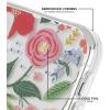RIFLE PAPER CO. Case for iPhone 11 Pro – Floral Design – Gold Foil Accents – 5.8 inch – Clear Wild Rose
