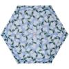 RIFLE PAPER CO. Umbrella | Matching Storage Sleeve, Portable Fold Up Size, Auto Open and Close, Wooden Handle, 43″ Open Diameter, Printed in Full Color (11⅛” Closed Length), Hydrangea