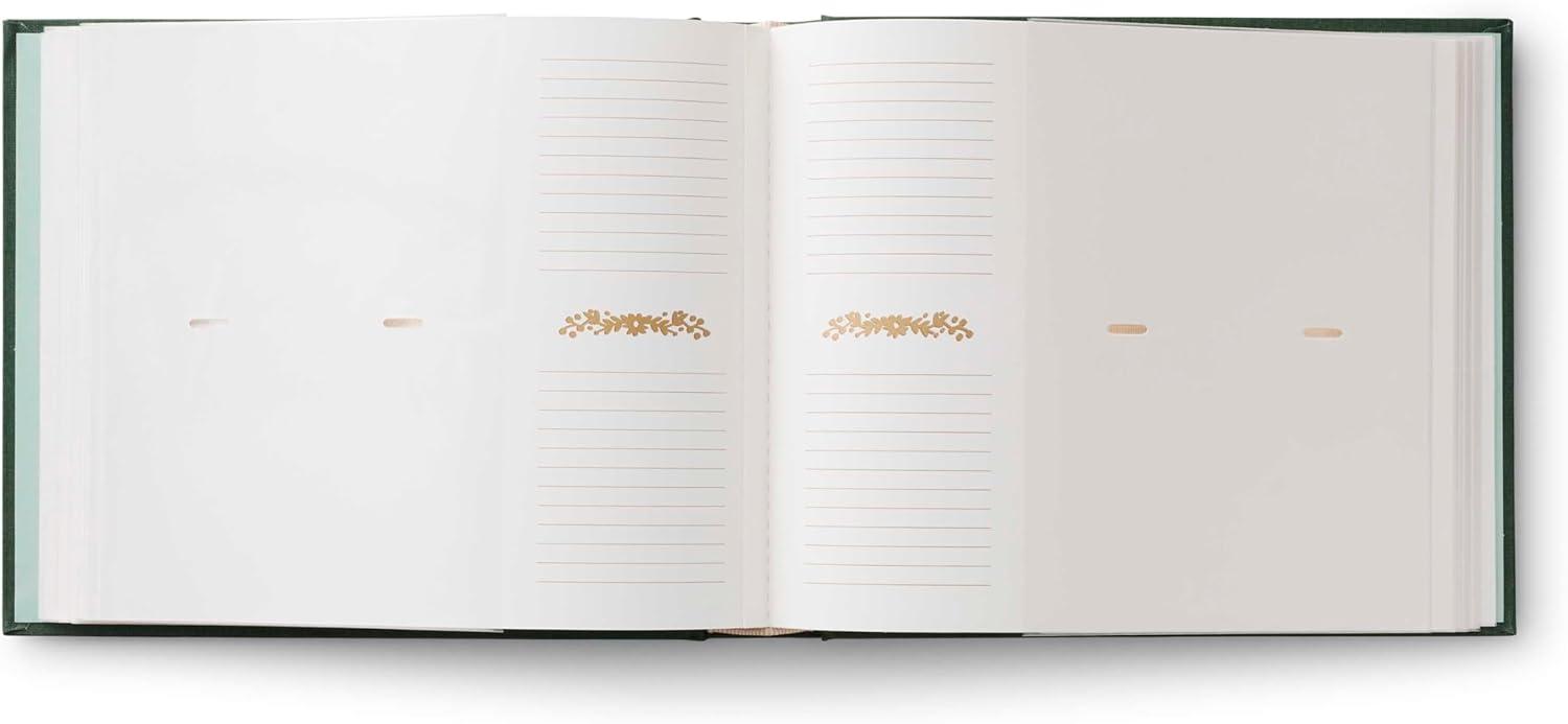 imageRIFLE PAPER CO Wildwood Embroidered Heirloom Photo Album  Picture Book For Special Photos Photograph Organizer for Wedding and Baby Images  Family Memory Keepsake Gift