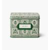 RIFLE PAPER CO. Recipe Tin, Includes 24 Individual Cards and 12 Dividers, Holds Approximately 200 Inserts, Box Size 4.25″ W x 6.25″ L x 5″ H, Artichoke