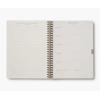 RIFLE PAPER CO. 2026 12-Month Softcover Spiral Planner, Includes Sections for Monthly Views, Contacts, Celebrations, Includes Pockets for Storage, Patterned in Dahlia(Dahlia)