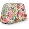 RIFLE PAPER CO. Garden Party Large Cosmetic Pouch for Storing Small Accessories, Includes Gold Zipper, Printed in Full Color with Stylized Pattern and Foil Stamped Logo(Garden Party)
