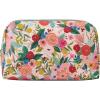 RIFLE PAPER CO. Garden Party Large Cosmetic Pouch for Storing Small Accessories, Includes Gold Zipper, Printed in Full Color with Stylized Pattern and Foil Stamped Logo(Garden Party)
