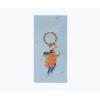 RIFLE PAPER CO. Soaring Super Mom Enamel Keychain Charm, 1″ Key Ring Printed in Full Color with a Polished, Glossy Finish, (Mother’s Day Gift), Show Mom’s She Super (2.4″ L x 1.75″ W)