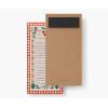 RIFLE PAPER CO. Market Pad 65 Tear-Off Sheets, 8.5″ L x 4.25″ W, Features an Attachable Magnet, Warm White Paper Text, Unique Hand-Painted Design, Cherry Farm