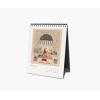 RIFLE PAPER CO. Desk Calendar, Dated for the Months of January – December 2026, Includes 12 Illustrations, Remember Birthdays, Anniversaries, Celebrations and More (6″W × 7.5″L), Travel Sketchbook