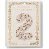 RIFLE PAPER CO. Pink Hydrangea Mylar Numbered Balloon, Elegant Floral Pattern, Full Color Print (40″ L, Decor for Celebrations, Holidays, and Parties), #5(#2)