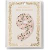 RIFLE PAPER CO. Pink Hydrangea Mylar Numbered Balloon, Elegant Floral Pattern, Full Color Print (40″ L, Decor for Celebrations, Holidays, and Parties), #5(#9)