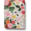 RIFLE PAPER CO. Dahlia Floral Pattern Faux Leather Passport Protector and Holder, Travel Essential for Women, Card and Passport Anti-Theft Wallet, Sized to Fit All Standard Passports, 5.5″ L x 4.25″ W