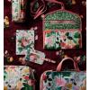 RIFLE PAPER CO. Dahlia Floral Pattern Faux Leather Passport Protector and Holder, Travel Essential for Women, Card and Passport Anti-Theft Wallet, Sized to Fit All Standard Passports, 5.5″ L x 4.25″ W