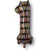RIFLE PAPER CO. Birthday Candles Mylar Numbered Balloon, Birthday Candles Pattern, Full Color Print (40″ L, Decor for Events, Holidays, and Parties), #6(#1)