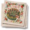 RIFLE PAPER CO. Floral Cake Design Cocktail Napkins, Set of 20, Disposable for Birthdays and Parties, Everyday Paper Napkins with Elegant Designs, Printed in Full Color