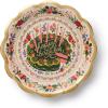 RIFLE PAPER CO. Floral Cake Design Dessert Plates, Set of 8 Paper Plates, Printed in Full Color and Gold Foil Stamped, Elegant Design Perfect for Birthdays and Gatherings