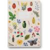 RIFLE PAPER CO. Assorted Set of 3 Jane Austen Notebooks, 8.5″ L x 6″ W, Set Of 3, 64 Ruled Pages With Gold Ink, Full-Color Die-Cut Canvas Cover With White Text Paper Interior(Curio)