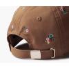 RIFLE PAPER CO. Ditsy Dahlia Baseball Cap, Classic 6 Panel Design, Adjustable Strap, 100% Cotton, Embroidered Allover Garden Party Print, One Size Fits Most