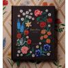 RIFLE PAPER CO. Garden Study Embroidered Sketchbook 108 Blank Pages for Sketching, 10.25″ L x 8.25″ W, Cloth Cover with Floral Embroidery, Includes Grosgrain Ribbon Bookmark