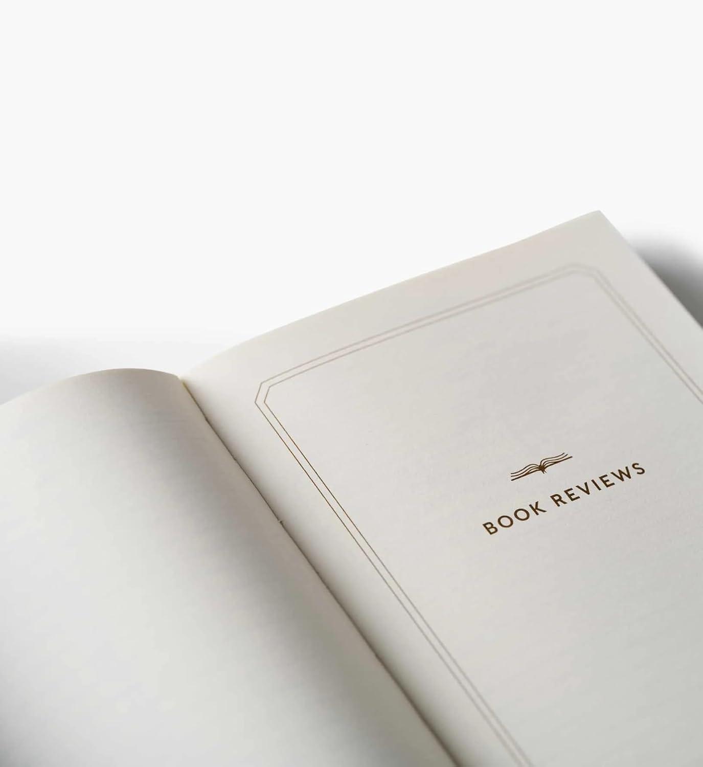imageRIFLE PAPER CO Ladies Night Book Club Embroidered Book Journal 240 Lined Pages PlaceKeeping Grosgrain Ribbon Uncoated AcidFree Paper 575 W x 8 L x 1 H