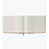 RIFLE PAPER CO. Home Sweet Home Embroidered Fabric Guest Book, Hard Cover Wrapped in Book Cloth & Ribbon Bookmark, (144 Ruled Pages Metallic Gold Ink, 10.25″ W × 8.25″ L)(Home Sweet Home)