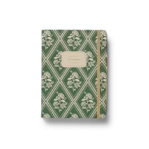 RIFLE PAPER CO. Journal with Pen, Hardcover Journal with Foil Accents, (144 Pages, Elastic Band Closure, Pocket for Extra Storage), Features Rose Study Pattern