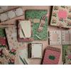 RIFLE PAPER CO. Pink Hydrangea Bookmark w/Grosgrain Pink Ribbon Page Marker, 1.75″ x 6″ Large Stay-Put Non-Slip Floral Bookmark for Planners, Books & Journals(Dahlia)