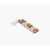RIFLE PAPER CO. Pink Hydrangea Bookmark w/Grosgrain Pink Ribbon Page Marker, 1.75″ x 6″ Large Stay-Put Non-Slip Floral Bookmark for Planners, Books & Journals(Dahlia)