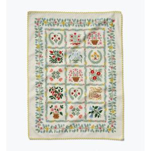 RIFLE PAPER CO. Helena Stripe Pattern Cotton Kitchen Tea Towel, for Drying or Display, 28″ L x 21″ W, Culinary Style Booster, Machine Washable, Great Kitchen Addition