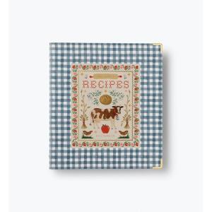 RIFLE PAPER CO. Home Sweet Home Recipe Organizer Binder – 1″ Three-Ring Binder with Illustrated Cover, Holds 175+ Recipes, Includes 3 Tabbed Dividers and 6 Adhesive Labels, Reinforced Metal Corners(Home Sweet Home)