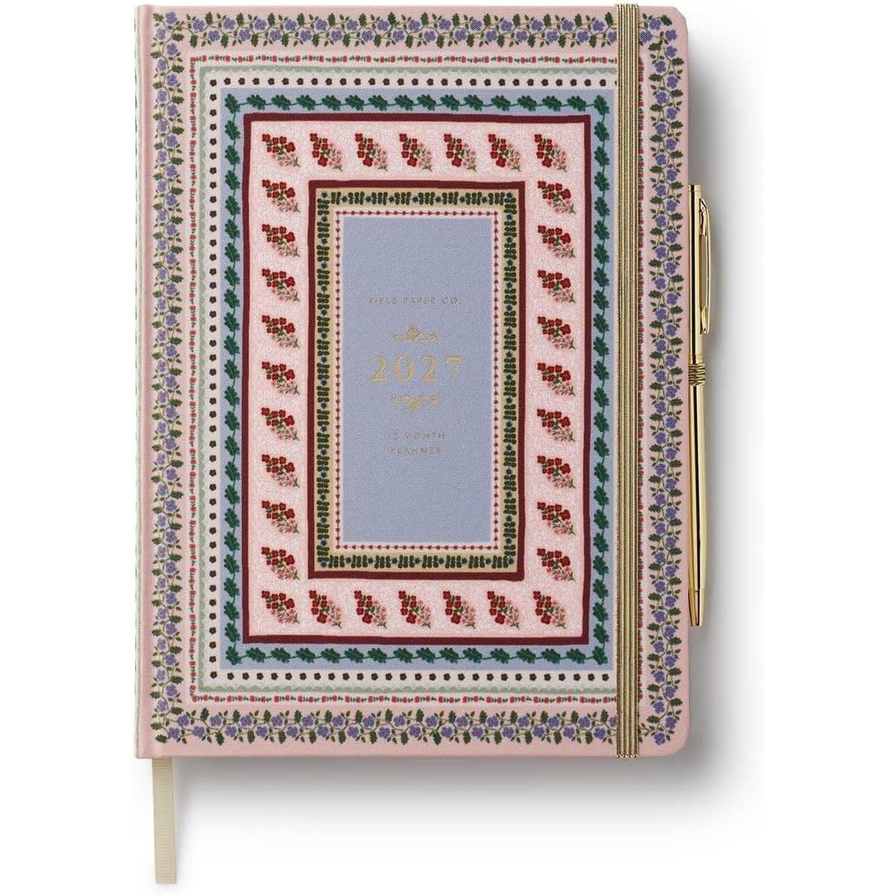 imageRIFLE PAPER CO 2027 Paisley 12Month Hardcover Planner with Pen Effortless and Beautiful Planning Get Ready for the New Year Perfect for Teachers Students and More