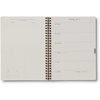 RIFLE PAPER CO. 2027 Mimi 17-Month Academic Softcover Spiral Planner 1, Aug. 2026 – Dec. 2027, 8.5″ L x 6.25″ W, Weekly and Monthly View, Pages for Contacts and Goals, Pockets for Storage