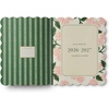 RIFLE PAPER CO. 2027 Pink Hydrangea 12-Month Academic Appointment Notebook, Aug. 2026 – July 2027, Thread-Stitch Binding, 9.75″ L x 7.75″ W, Metallic Gold Foil Accents, Monthly Pages & Note Section