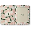 RIFLE PAPER CO. 2027 Pink Hydrangea 12-Month Academic Appointment Notebook, Aug. 2026 – July 2027, Thread-Stitch Binding, 9.75″ L x 7.75″ W, Metallic Gold Foil Accents, Monthly Pages & Note Section