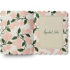 RIFLE PAPER CO. 2027 Pink Hydrangea 12-Month Academic Appointment Notebook, Aug. 2026 – July 2027, Thread-Stitch Binding, 9.75″ L x 7.75″ W, Metallic Gold Foil Accents, Monthly Pages & Note Section