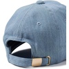 RIFLE PAPER CO. Americana Denim Baseball Cap, Women’s Baseball Hat, Classic Six-Panel Textile Print Cap with Adjustable Strap, Made from 100% Cotton, One Size Fits All