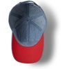 RIFLE PAPER CO. Americana Denim Baseball Cap, Women’s Baseball Hat, Classic Six-Panel Textile Print Cap with Adjustable Strap, Made from 100% Cotton, One Size Fits All