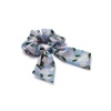 RIFLE PAPER CO. Blue Hydrangea Hair Scrunchie, Digitally Printed Floral Pattern Design, 100% Polyester, Designed to be Gentle on Hair, Great for Everyday Use(Blue Hydrangea)