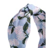 RIFLE PAPER CO. Blue Hydrangea Knotted Headband, Full Polyester on Durable Plastic Band, Hair Accessory for Everyday Use, Accent to Top Off Your Favorite Outfit(Blue Hydrangea)
