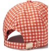RIFLE PAPER CO. Gingham Cherries Baseball Cap, Women’s Baseball Hat, Classic Six-Panel Fruit Print Cap with Adjustable Strap, Made from 100% Cotton, One Size Fits All