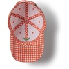RIFLE PAPER CO. Gingham Cherries Baseball Cap, Women’s Baseball Hat, Classic Six-Panel Fruit Print Cap with Adjustable Strap, Made from 100% Cotton, One Size Fits All