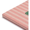 RIFLE PAPER CO. Pinking Stripe Softcover Journal 150 Lined Pages, 8.5″ L x 6.25″ W, Linen Textured Paper-Wrapped Hardboard Cover, Includes Grosgrain Ribbon Bookmark