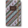 RIFLE PAPER CO. 2027 12-Month Hardcover Pocket Planner, January-December, Monthly and Weekly Pages for Detailed Planning, Space for Extra Notes (6.36″ L × 3.8″ W), Paisley