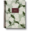 RIFLE PAPER CO. 2027 Sage Hydrangea 12-Month Softcover Spiral Planner, Includes Sections for Monthly Views, Contacts, Celebrations, Includes Pockets for Storage(Hydrangea)