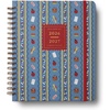 RIFLE PAPER CO. 2027 Schoolhouse 17-Month Academic Hardcover Spiral Planner, Aug. 2026 – Dec. 2027, 10″ L x 8.5″ W, Weekly and Monthly Pages, Inspirational Quotes, Stickers, Illustrated Pocket Folder