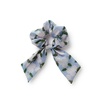 RIFLE PAPER CO. Blue Hydrangea Hair Scrunchie, Digitally Printed Floral Pattern Design, 100% Polyester, Designed to be Gentle on Hair, Great for Everyday Use(Blue Hydrangea)