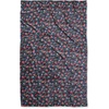 RIFLE PAPER CO. Fleece Blanket | Cozy Up in This Soft Screen Printed Floral Decorative Throw for a Layer of Warmth, 100% Polyester (80″ W X 50″ L), Rosa