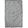 RIFLE PAPER CO. Fleece Blanket | Cozy Up in This Soft Screen Printed Floral Decorative Throw for a Layer of Warmth, 100% Polyester (80″ W X 50″ L), Rosa