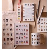 RIFLE PAPER CO. Checklist Notepad 75 Tear-Off Pages, Manage Important Tasks, Jot Down a To-Do List, or Leave a Sweet Message with our Illustrated Notepads (6.5″ L x 4.25″ W), Cool Cats(Cool Cats)