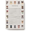 RIFLE PAPER CO. Checklist Notepad 75 Tear-Off Pages, Manage Important Tasks, Jot Down a To-Do List, or Leave a Sweet Message with our Illustrated Notepads (6.5″ L x 4.25″ W), Cool Cats(Cool Cats)